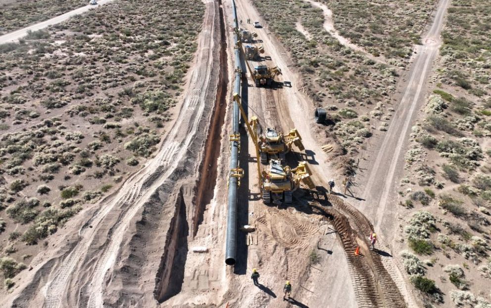 El frente de soldadura es uno de los m&aacute;s importantes de la obra. (Foto: T&eacute;lam).